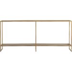 Eiffel Console Table - Antique Brass 111604 111604 EIFFEL CONSOLE TABLE ANTIQUE BRASS 2