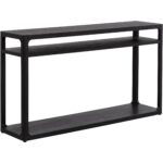 Doncaster Console Table - Black 111613 111613 DONCASTER CONSOLE TABLE BLACK 1