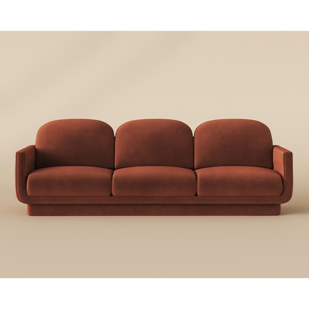 Everton Sofa - Meg Rust - Image 2