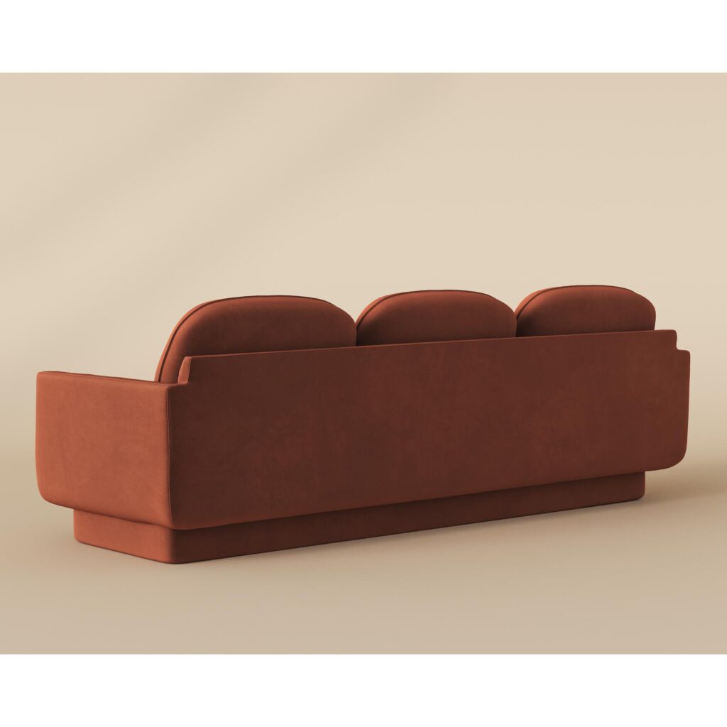 Everton Sofa - Meg Rust - Image 4