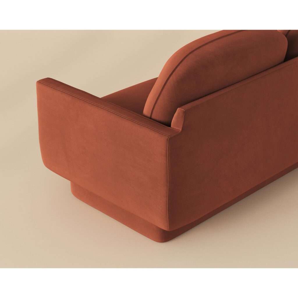 Everton Sofa - Meg Rust - Image 6