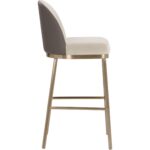Lavania Barstool - Meg Taupe / Porcini Taupe 111644 111644 LAVANIA BARSTOOL MEG TAUPE PORCINI TAUPE 2