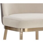 Lavania Barstool - Meg Taupe / Porcini Taupe 111644 111644 LAVANIA BARSTOOL MEG TAUPE PORCINI TAUPE 6