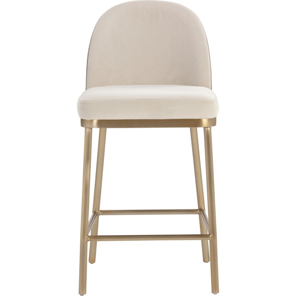 Lavania Counter Stool - Meg Taupe / Porcini Taupe - Image 8