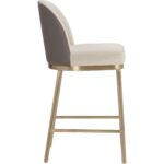 Lavania Counter Stool - Meg Taupe / Porcini Taupe 111645 111645 LAVANIA COUNTER STOOL MEG TAUPE PORCINI TAUPE 22