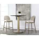 Lavania Counter Stool - Meg Taupe / Porcini Taupe 111645 111645 LAVANIA COUNTER STOOL MEG TAUPE PORCINI TAUPE 5