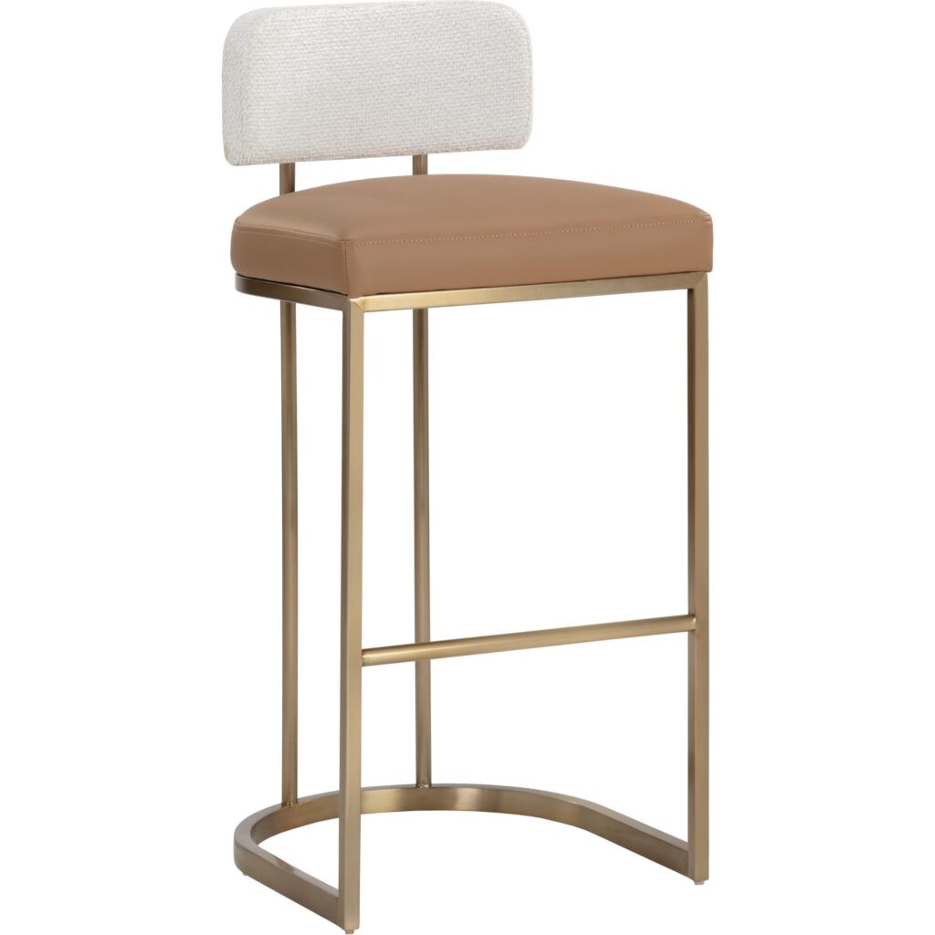 Larissa Barstool - Napa Cognac / Rhea Light Barley