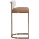 Larissa Barstool - Napa Cognac / Rhea Light Barley 111646 111646 LARISSA BARSTOOL NAPA COGNAC RHEA LIGHT BARLEY 2