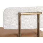 Larissa Barstool - Napa Cognac / Rhea Light Barley 111646 111646 LARISSA BARSTOOL NAPA COGNAC RHEA LIGHT BARLEY 8
