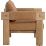 Carmichael Lounge Chair - Ludlow Sesame Leather 111650 111650 CARMICHAEL LOUNGE CHAIR LUDLOW SESAME LEATHER 22