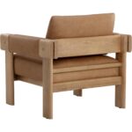 Carmichael Lounge Chair - Ludlow Sesame Leather 111650 111650 CARMICHAEL LOUNGE CHAIR LUDLOW SESAME LEATHER 23