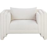 Kira Armchair - Heather Ivory Tweed 111651 111651 KIRA ARMCHAIR HEATHER IVORY TWEED 1