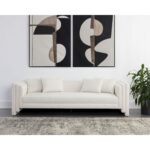 Kira Sofa - Heather Ivory Tweed 111653 111653 KIRA SOFA HEATHER IVORY TWEED 5
