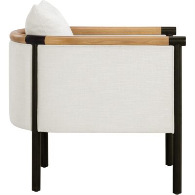 Wilder Lounge Chair - Heather Ivory Tweed 111658 111658 WILDER LOUNGE CHAIR HEATHER IVORY TWEED 2