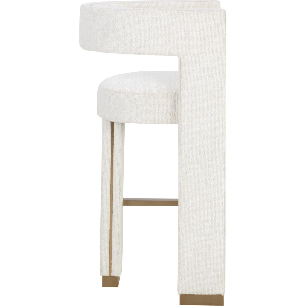 Adamina Barstool - Rhea Light Barley - Image 3