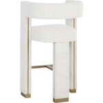 Adamina Barstool - Rhea Light Barley 111668 111668 ADAMINA BARSTOOL RHEA LIGHT BARLEY 3