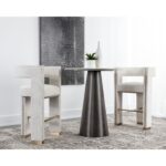 Adamina Barstool - Rhea Light Barley 111668 111668 ADAMINA BARSTOOL RHEA LIGHT BARLEY 5