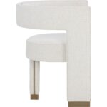 Adamina Dining Armchair - Rhea Light Barley 111669 111669 ADAMINA DINING ARMCHAIR RHEA LIGHT BARLEY 2
