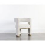 Adamina Dining Armchair - Rhea Light Barley 111669 111669 ADAMINA DINING ARMCHAIR RHEA LIGHT BARLEY 5