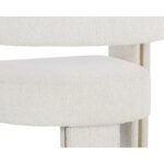 Adamina Dining Armchair - Rhea Light Barley 111669 111669 ADAMINA DINING ARMCHAIR RHEA LIGHT BARLEY 8