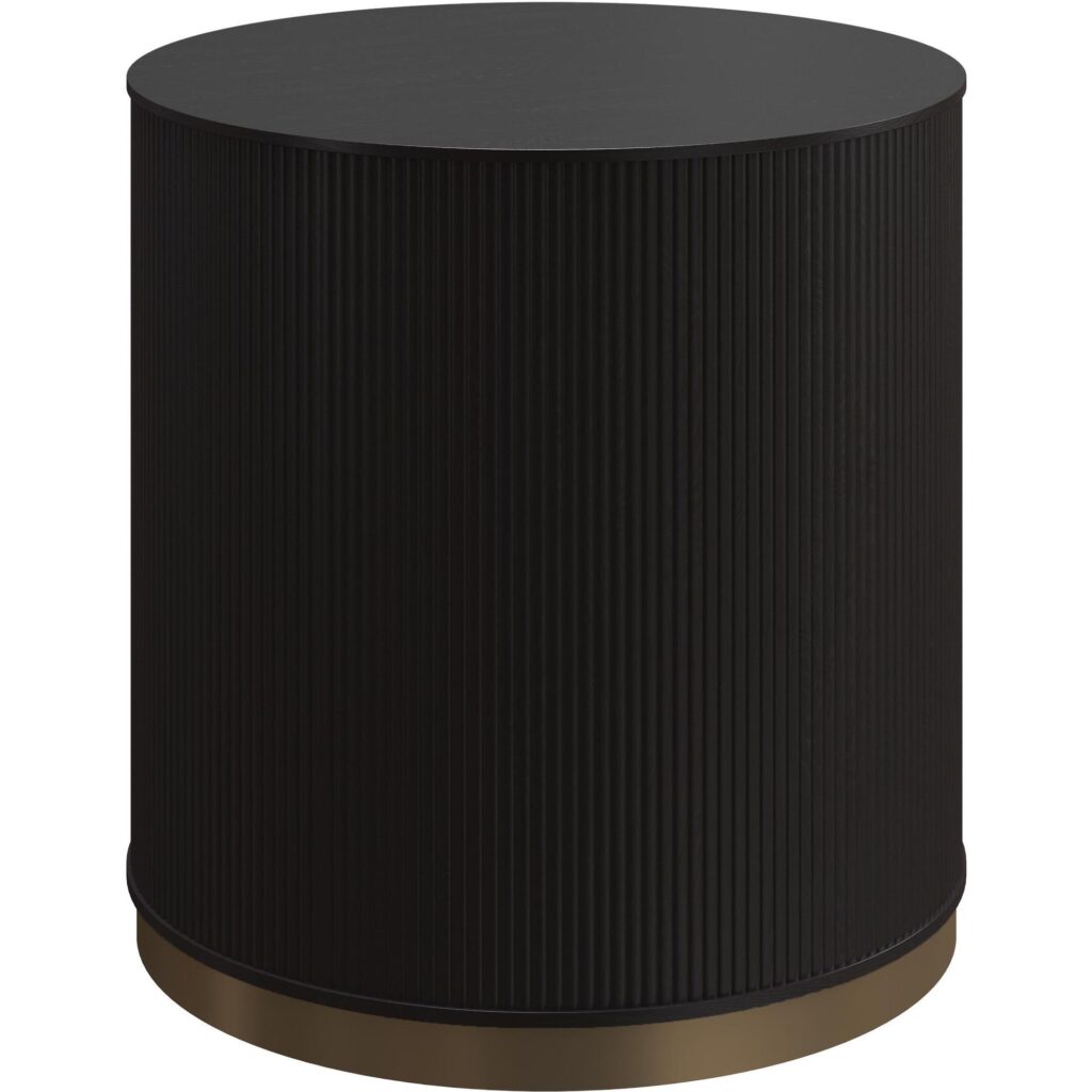 Kalla Side Table - Charcoal