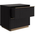 Kalla Nightstand - Charcoal 111674 111674 KALLA NIGHTSTAND CHARCOAL 2