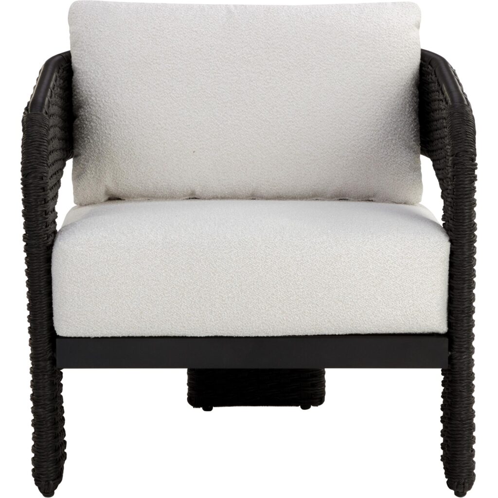 Pylos Dining Armchair - Black / Louis Cream - Image 2