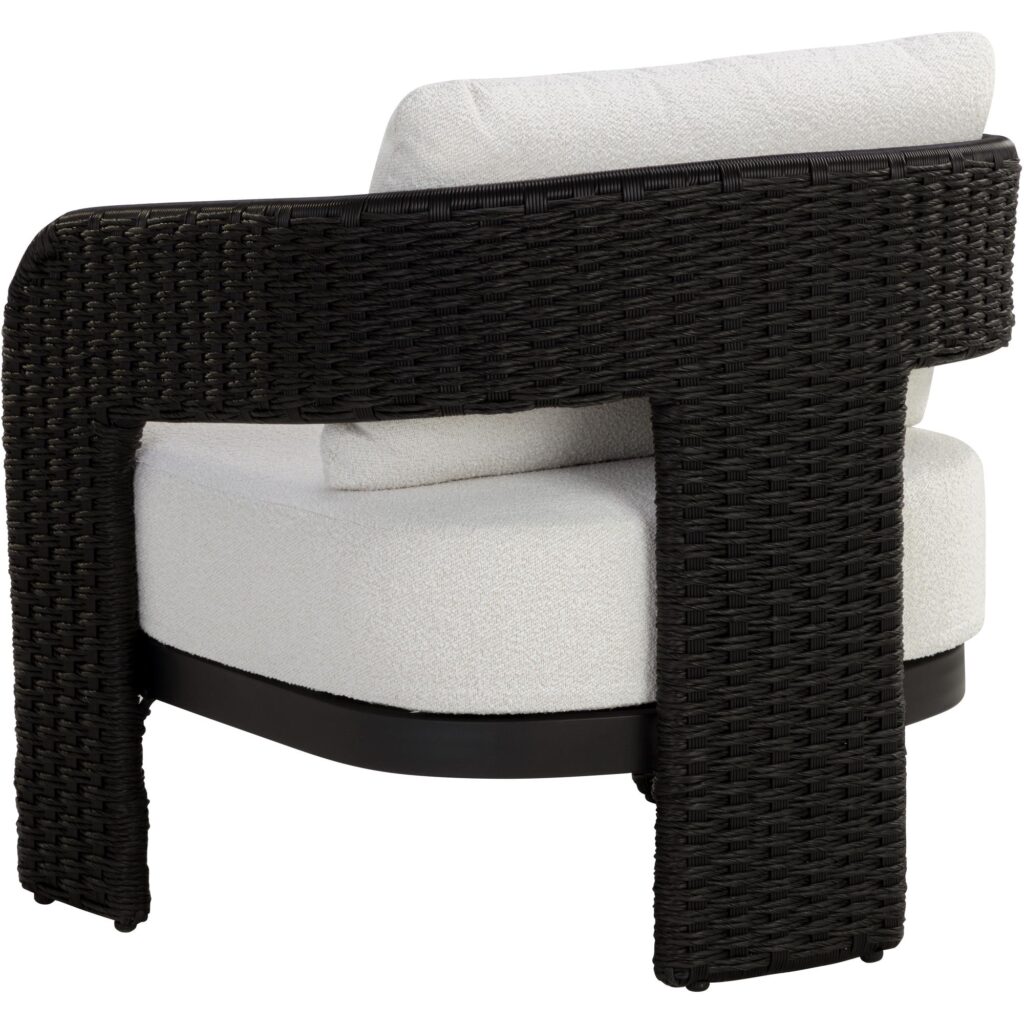 Pylos Dining Armchair - Black / Louis Cream - Image 4