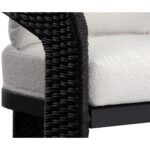 Pylos Dining Armchair - Black / Louis Cream 111682 111682 PYLOS DINING ARMCHAIR BLACK LOUIS CREAM 6