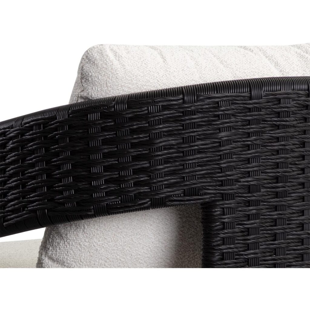 Pylos Dining Armchair - Black / Louis Cream - Image 8