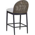 Calandri Counter Stool - Black - Louis Cream 111683 111683 CALANDRI COUNTER STOOL GREY LOUIS CREAM 3