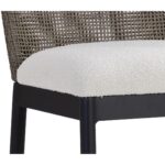 Calandri Counter Stool - Black - Louis Cream 111683 111683 CALANDRI COUNTER STOOL GREY LOUIS CREAM 6