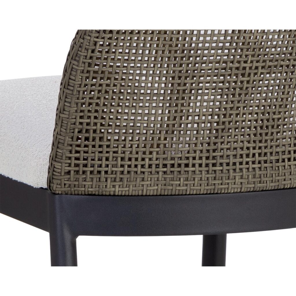 Calandri Counter Stool - Black - Louis Cream - Image 8