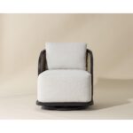 Bora Swivel Lounge Chair - Louis Cream 111685 111685 BORA SWIVEL LOUNGE CHAIR LOUIS CREAM 1