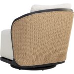 Bora Swivel Lounge Chair - Louis Cream 111685 111685 BORA SWIVEL LOUNGE CHAIR LOUIS CREAM 23