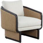 Olbia Lounge Chair - Louis Cream 111690 111690 OLBIA LOUNGE CHAIR LOUIS CREAM 20