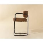 Jalen Counter Stool - Milliken Cognac 111700 111700 JALEN COUNTER STOOL MILLIKEN COGNAC 2