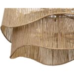 Rhine Chandelier - Natural Jute 111706 111706 RHINE CHANDELIER NATURAL JUTE 6