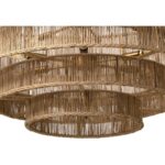 Lumina Chandelier - Natural Jute 111708 111708 LUMINA CHANDELIER NATURAL JUTE 6