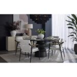 Lumina Chandelier - Black Jute 111709 111709 LUMINA CHANDELIER BLACK JUTE 10