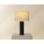 Oletto Table Lamp 111711 111711 OLETTO TABLE LAMP MATT BLACK 1