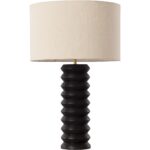 Oletto Table Lamp 111711 111711 OLETTO TABLE LAMP MATT BLACK 20