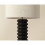 Oletto Table Lamp 111711 111711 OLETTO TABLE LAMP MATT BLACK 6