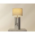Dirsan Table Lamp - Taupe 111718 111718 DIRSAN TABLE LAMP TAUPE 1