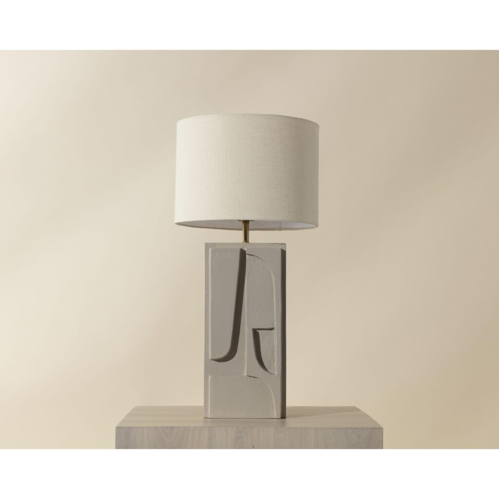Dirsan Table Lamp - Taupe - Image 3