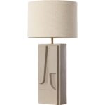 Dirsan Table Lamp - Taupe 111718 111718 DIRSAN TABLE LAMP TAUPE 20