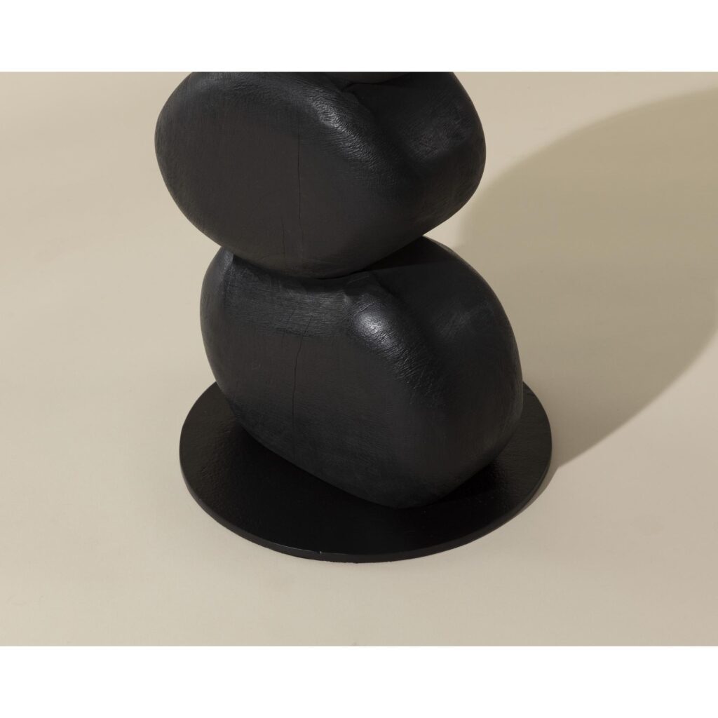 Paplo End Table - Black - Image 4
