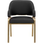 Malachi Dining Armchair - Cantina Black 111750 111750 MALACHI DINING ARMCHAIR CANTINA BLACK 1