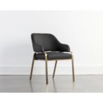 Malachi Dining Armchair - Cantina Black 111750 111750 MALACHI DINING ARMCHAIR CANTINA BLACK 5