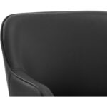 Malachi Dining Armchair - Cantina Black 111750 111750 MALACHI DINING ARMCHAIR CANTINA BLACK 7